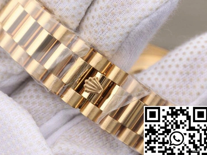 Factory Rolex Dial Gold 218238 EW Yellow Day-Date II 18K 40MM 0424